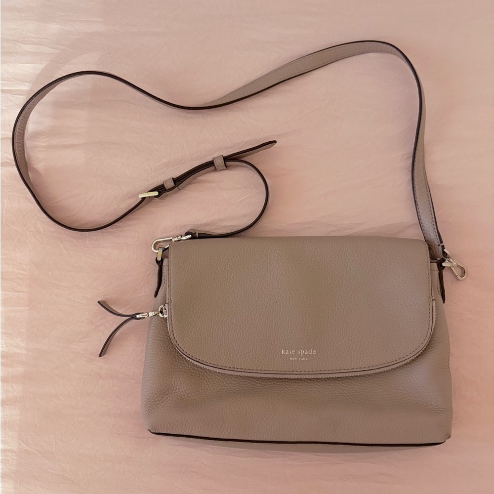 Kate Spade Gray Crossbody Bag